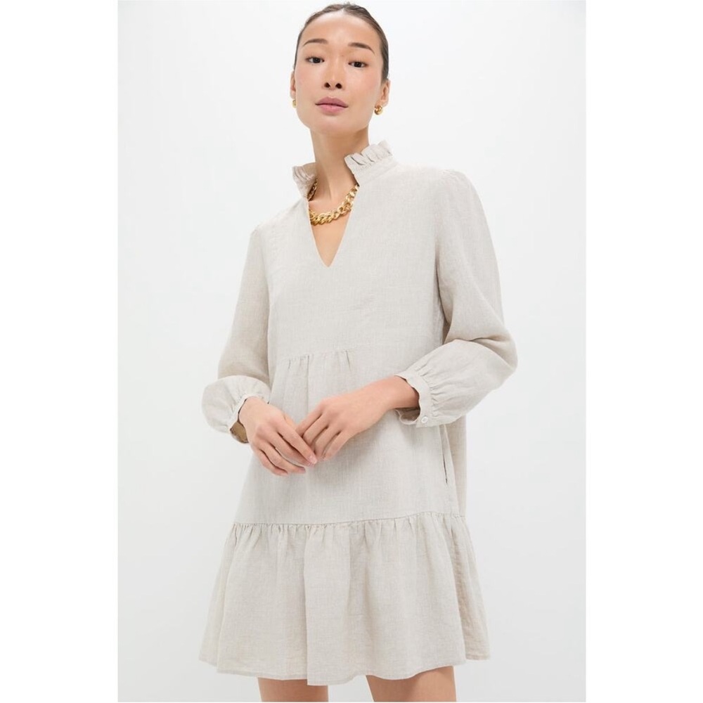 Tuckernuck NWT Stone Linen Palmerson Dress